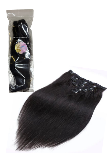 Clip-in Extensions (Human Hair) 100G Single Drawn (Summer &amp; Love)