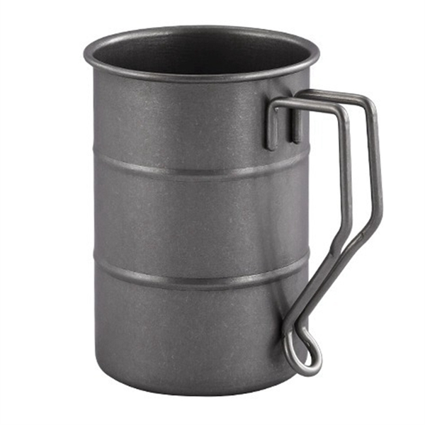 350Ml/12Oz Retro Industrial Style Beer Mug 304 Stainless Steel Mug