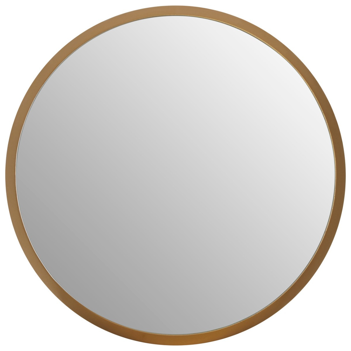 Thick Frame Contemporary Round Wall Mirror 70cm Shop Today. Get it