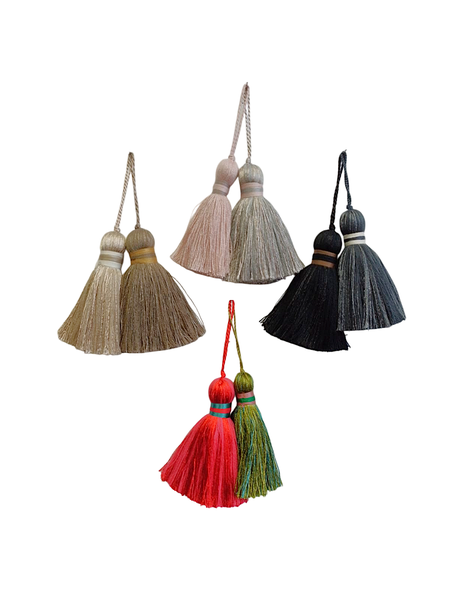 Set of 8 Key Tassels