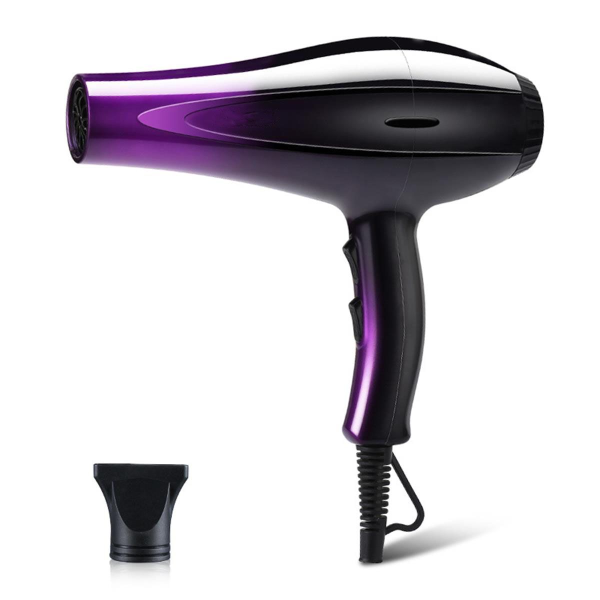 Blow Hair Dryer Hair Blower Travel Hairdryer Hair Care - 800W - Purple