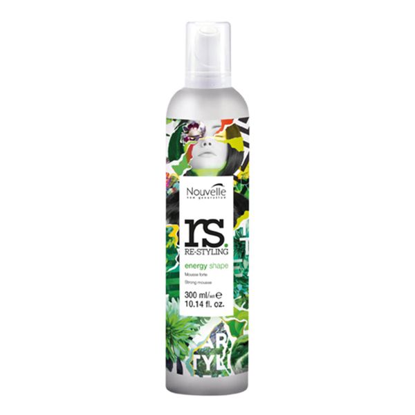 Nouvelle Re-styling Energy Shape mousse 300ml - Stronghold, Gives Volume