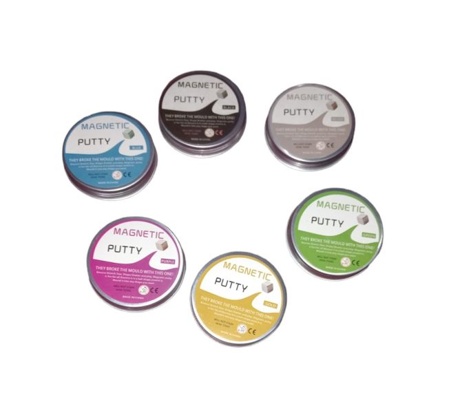 Magnetic Putty - Assorted Colors ( Set of six)