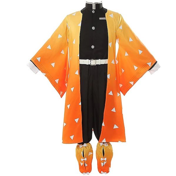 Demon Slayer Zenitsu Agatsuma Anime Cosplay Set