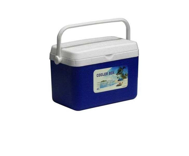 4 Litre Blue Cooler Box