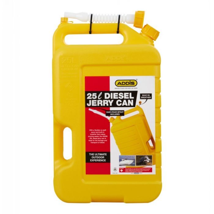 Addis - Jerry Can Plastic Diesel 25L | Shop Today. Get It Tomorrow ...