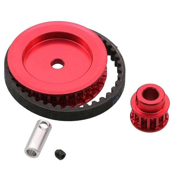 Belt Transmission Wave Box Belt Transmission Gear Set Silver