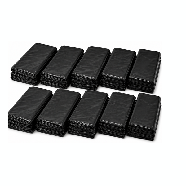 PWC Bulk Standard Black Refuse Bags - 200 Bags (10 x 20 Pack)