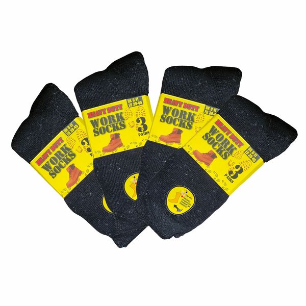 12 Pair Socks - UK 6-11