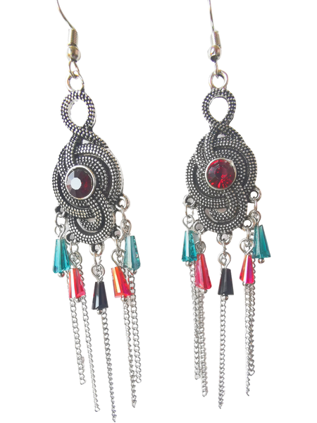 Retro Bohemian Colored Earrings image