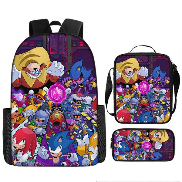 Lunch Box, And Pencil Case Sonic image