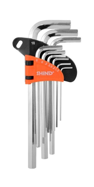 Shind 9pc Medium Hexagonal Key Set