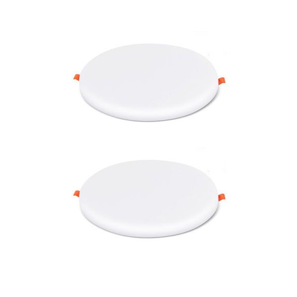 Dr Light Pack of 2 Super Bright Adjustable 12W Panel Lights - Cool White