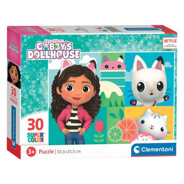 Clementoni 30 Piece Puzzle Gaby'S Dollhouse