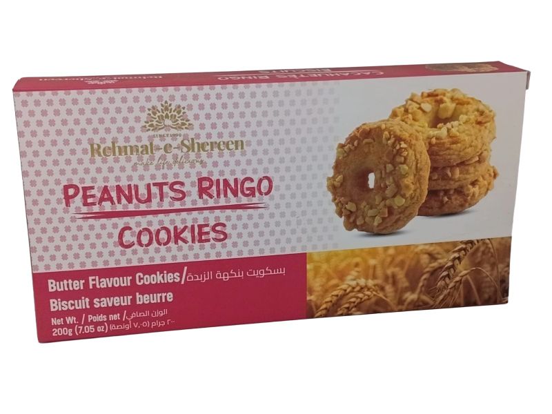Peanuts Ringo Cookies (Butter Flavour) - 200g