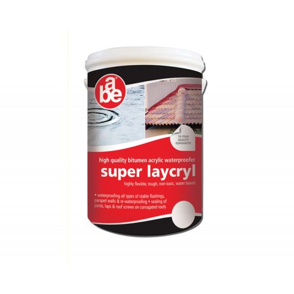 ABE Super Laycryl - Acrylic Waterproofer - 1L - Terracotta - Bulk Pack of 2