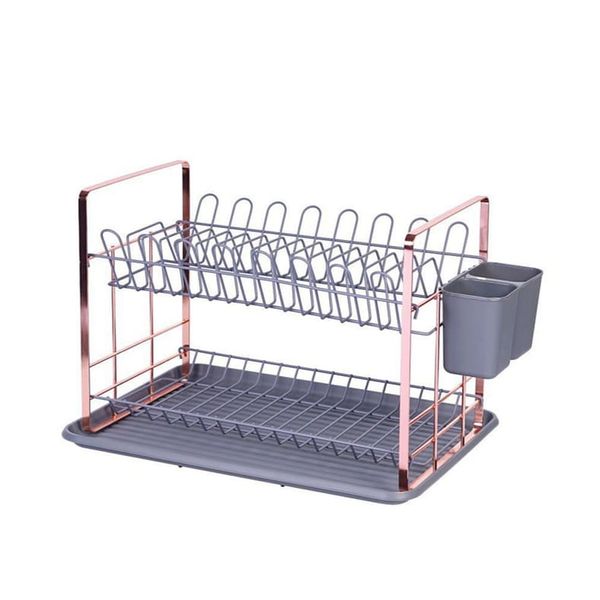 Berlinger Haus Iron Double Layer Dish Rack