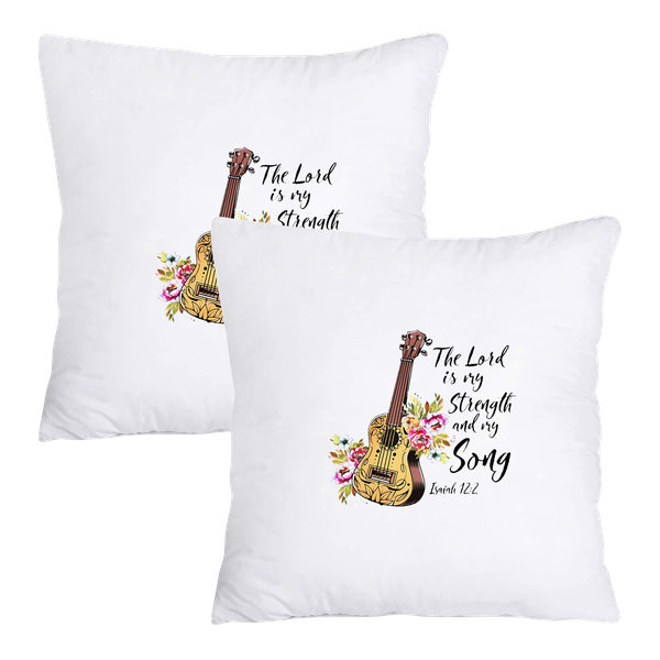 Scatter Cushion Cover Set - The Lord is my strength and my song