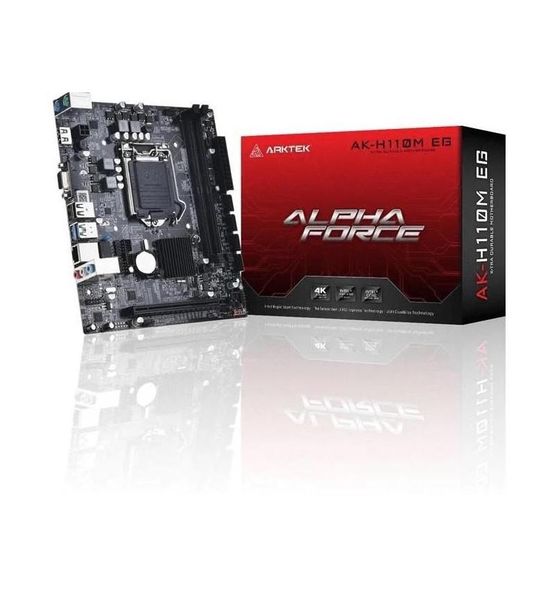 Arktek Intel H110 Socket LGA1151 Dual Channel DDR4 Motherboard