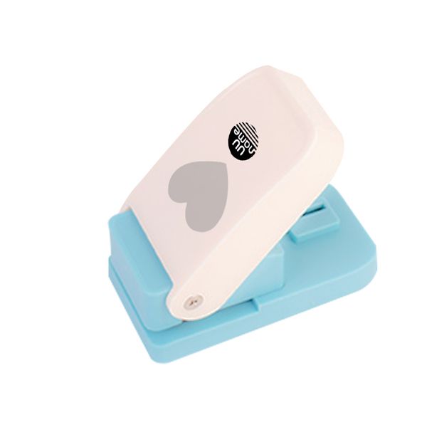 Uuname 1 Inch 25mm Size Craft Mini Fancy Punch Hole Embossing Puncher-Heart