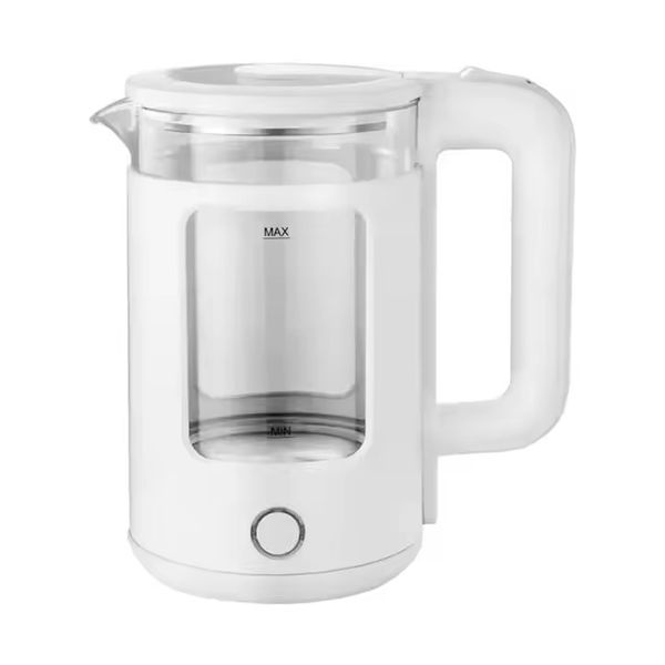 Transparent 1.8L Glass Plastic Electric Water Kettle