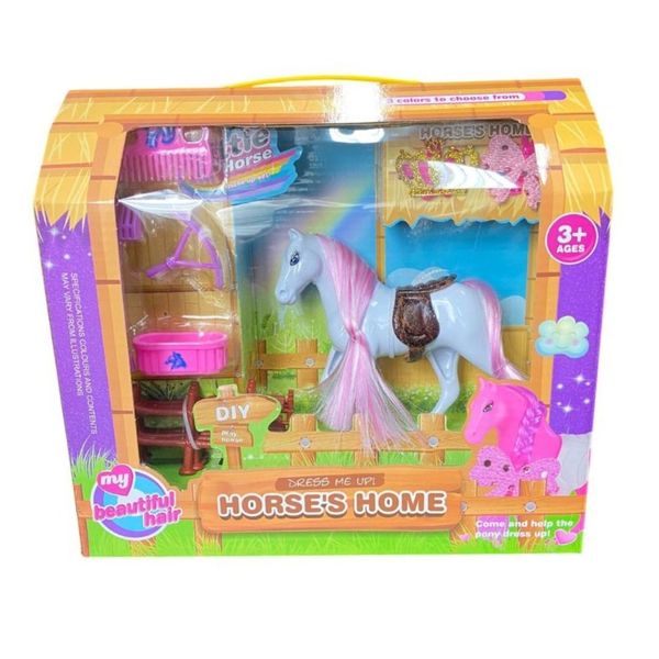 Horse's Home Dress Up Toy - 10 Pieces - Toys for Girls