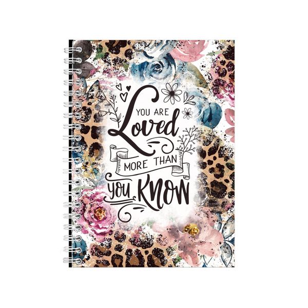You Are Loved More Than You Know Notebook Gift Idea A4 Notepad Pad 80