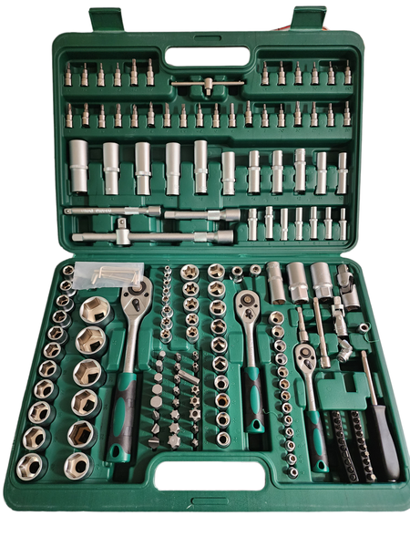 171 piece Chrome vanadium socket rachet set