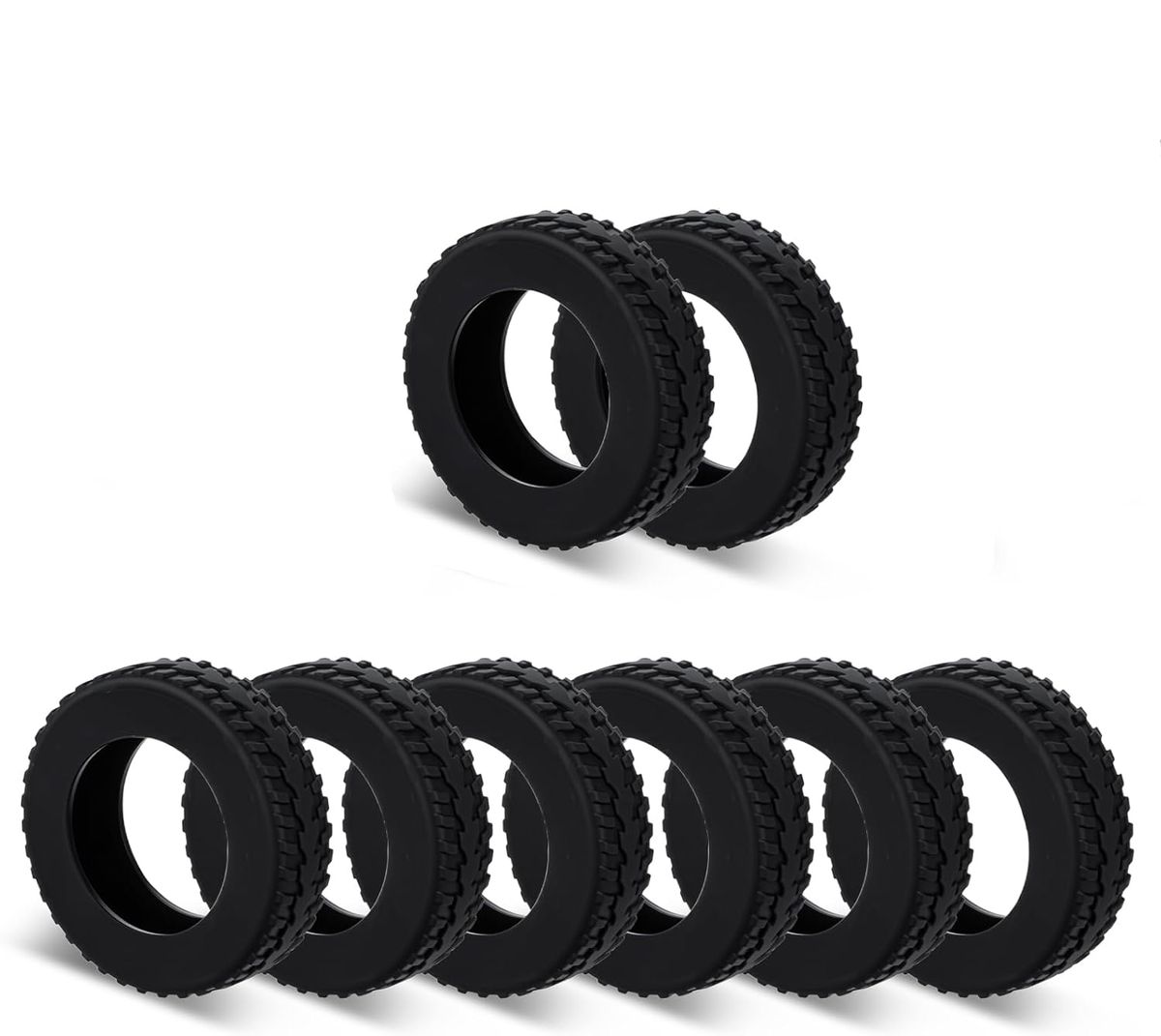 8 Pieces Luggage Wheels Covers, Anti-Noise Silicone Wheel Protective Covers