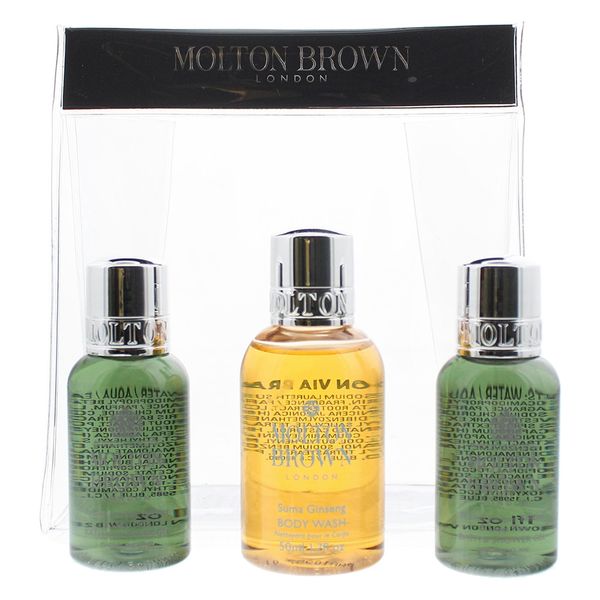 Molton Brown 3 Piece Body Wash Gift Set (Parallel Import)
