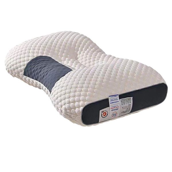 Home Health 3D Knitted Cotton Massage Neck Pillow (74cm)