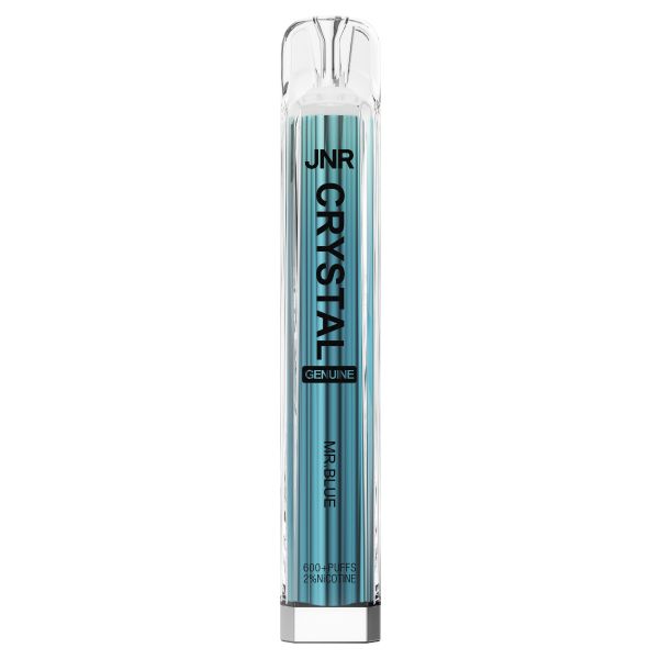 JNR Crystal Genuine - Mr.Blue 600 Puffs - Disposable 2%