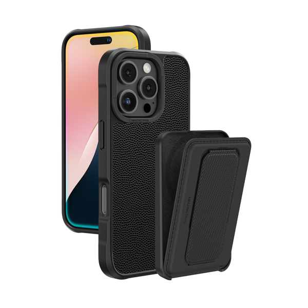Amazingthing Glamour Mag Case +Wallet Set Compatible with iPhone 16 Pro/Max