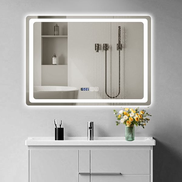 LED Bathroom Mirror with Defogging
