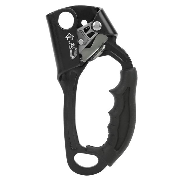 Left Hand Black Climbing Hand Ascender