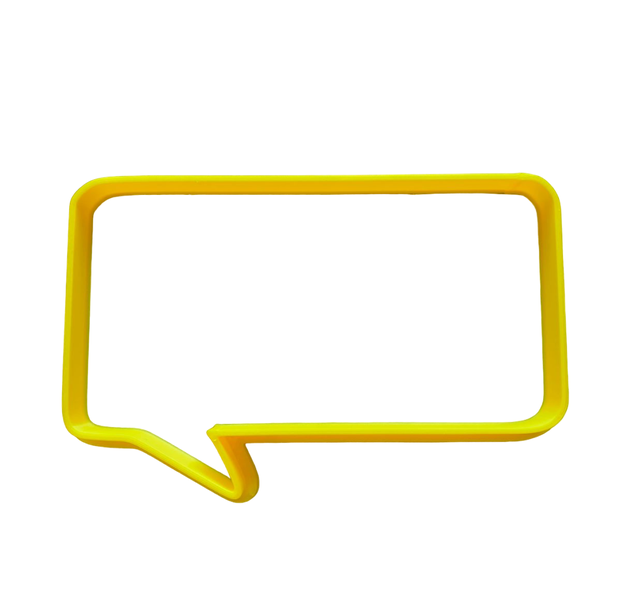 Hubbe Cookie Cutter - Speech Bubble 9