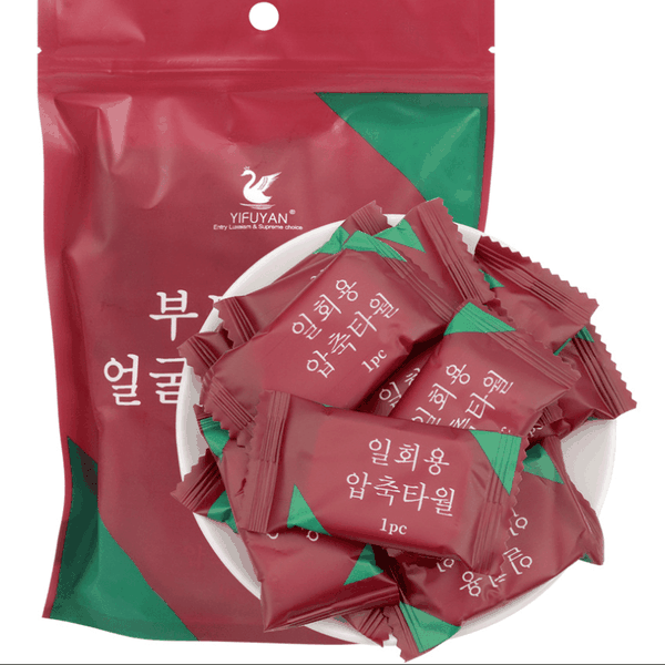 Compressed Facial Compress / Travel Towels (Pack of 20 pcs)