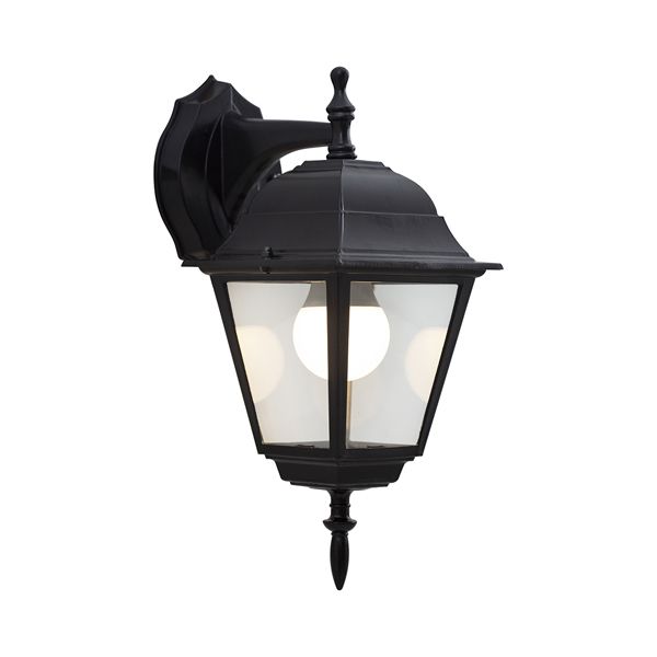 Eurolux - Lantern 4 Panel D/Facing Black