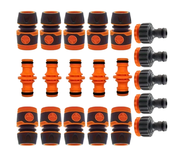 20pcs Garden Lawn Irrigation Hose Hose Accessories Kit