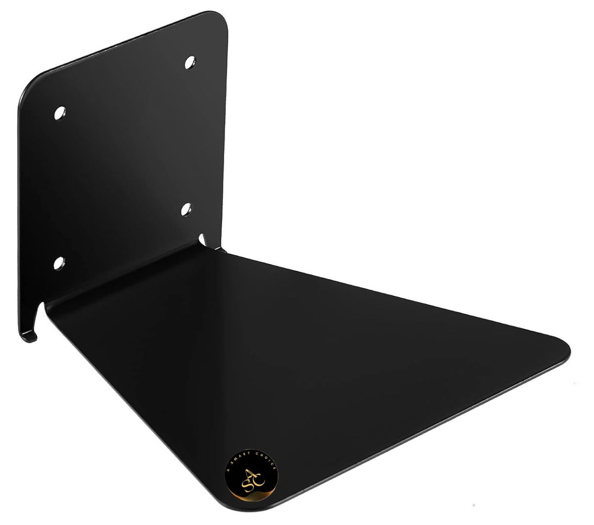 ASC Floating Bookshelf Multipurpose Wall Shelves for Home Office 3 Pieces