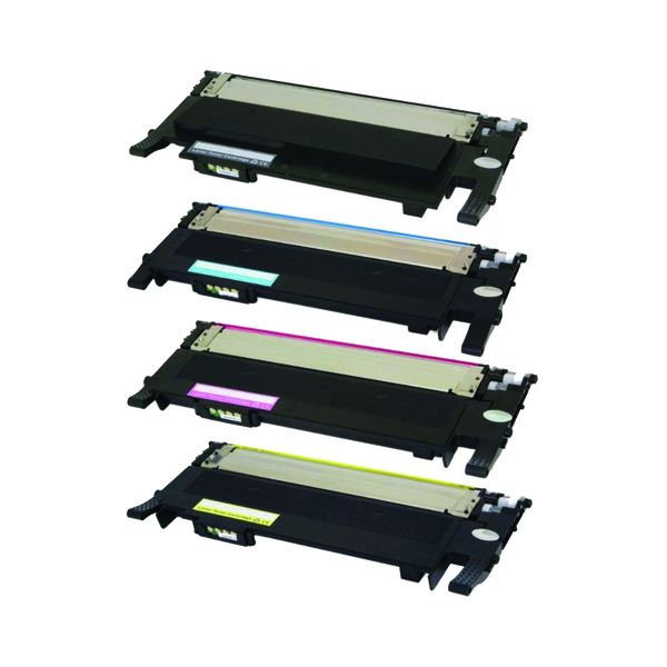 Compatible Samsung 404 toner cartridge set- B/C/M/Y