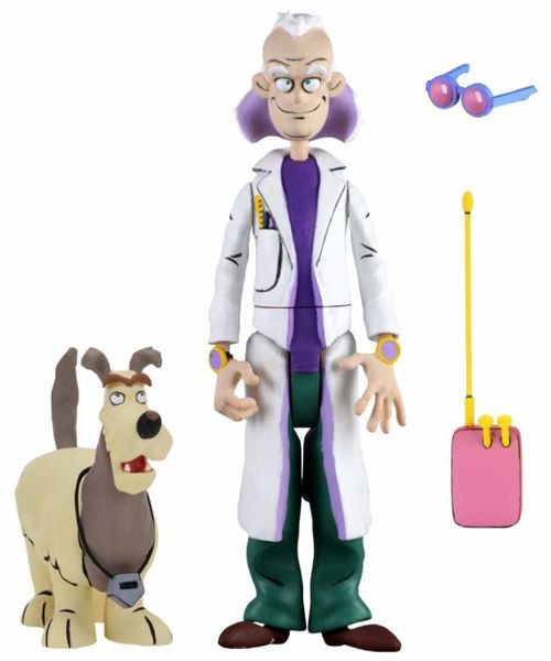 Toony Classics Back To The Future Doc Brown And Einstein 6IN Figure