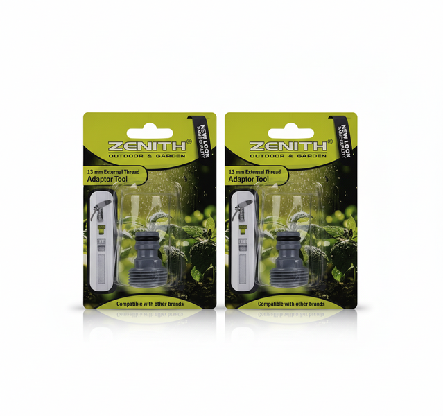 Zenith 19mm Adaptor Tool - Durable Green Tool for DIY &amp; Repairs - 2 Pack