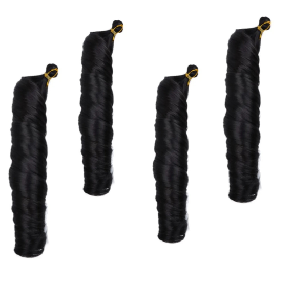 Voila Braids black french curls