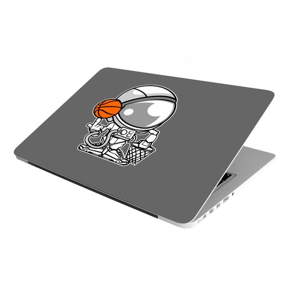 Laptop Skin/Sticker - Astronaut Basketball