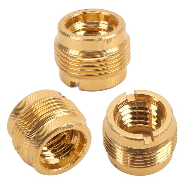 5-Pack Gold Mic Adapters