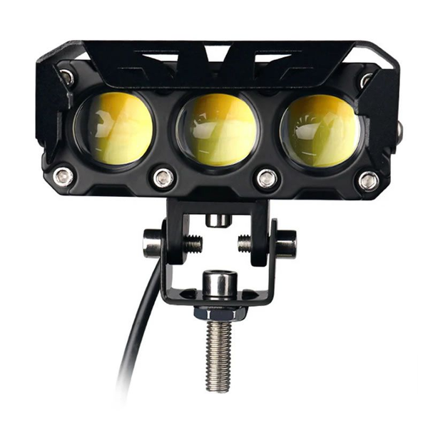 30W 3 Beads Spotlight Car Motorcycle Headlight LED