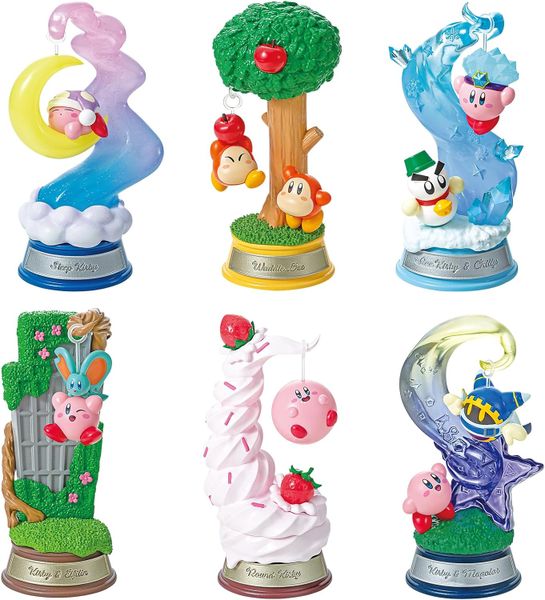 Swing Kirby in Dream Land Figurine Collectables - Complete Set of 6