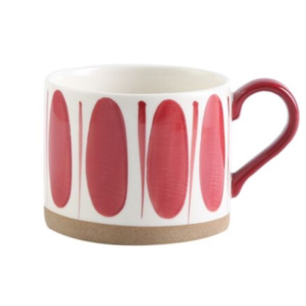 Home Kitchen Ceramic Retro Cup Large Capacity Coffee Mug (450ml) - Blue