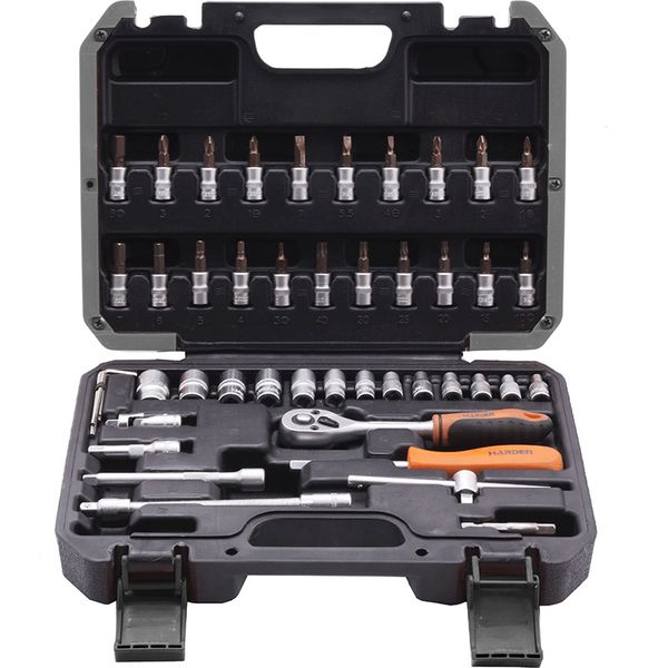 Harden Socket Set 1/4" Drive 46 Piece Proffessional